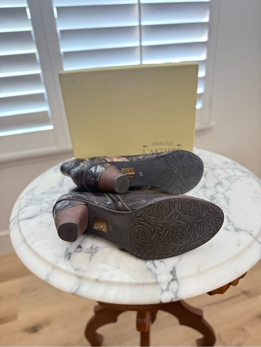 Spring Step  L'Artiste Waterlily Bootie. - Picture 7 of 8